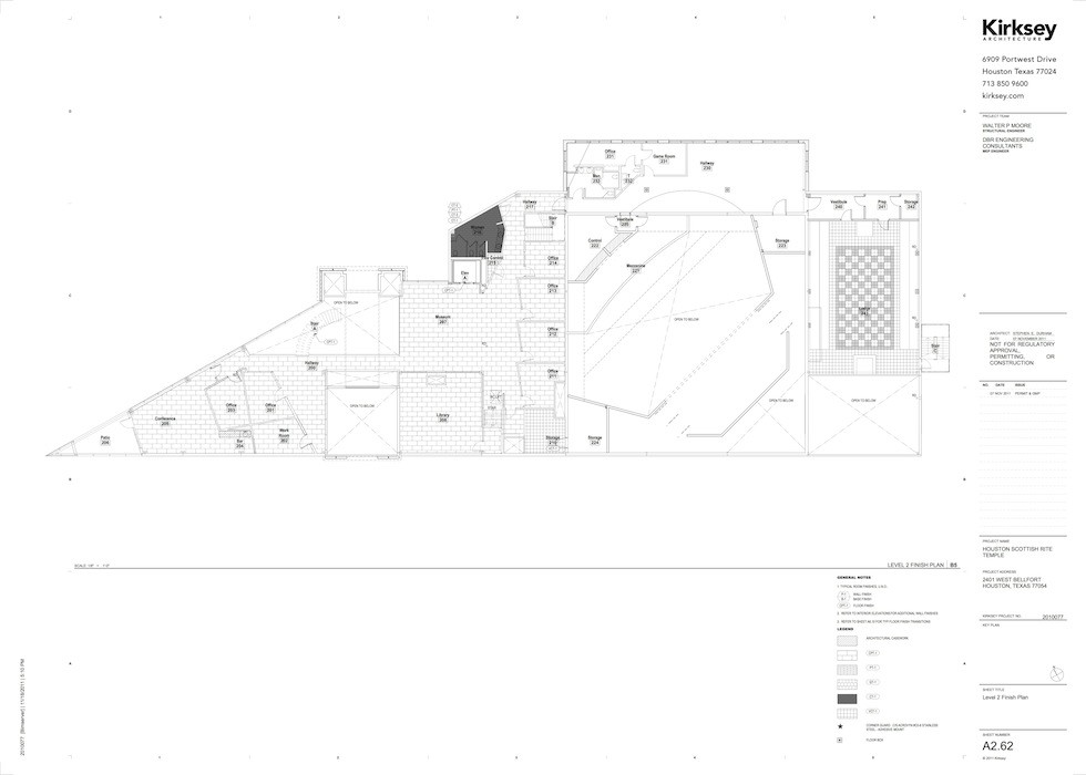 Builders Rite Drawing houston scottish rite drawing set : gregg kalba aia portfolio