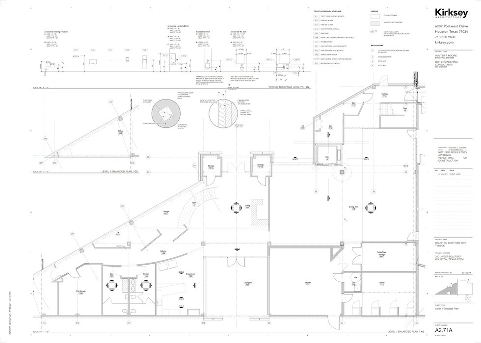 Builders Rite Drawing houston scottish rite drawing set : gregg kalba aia portfolio