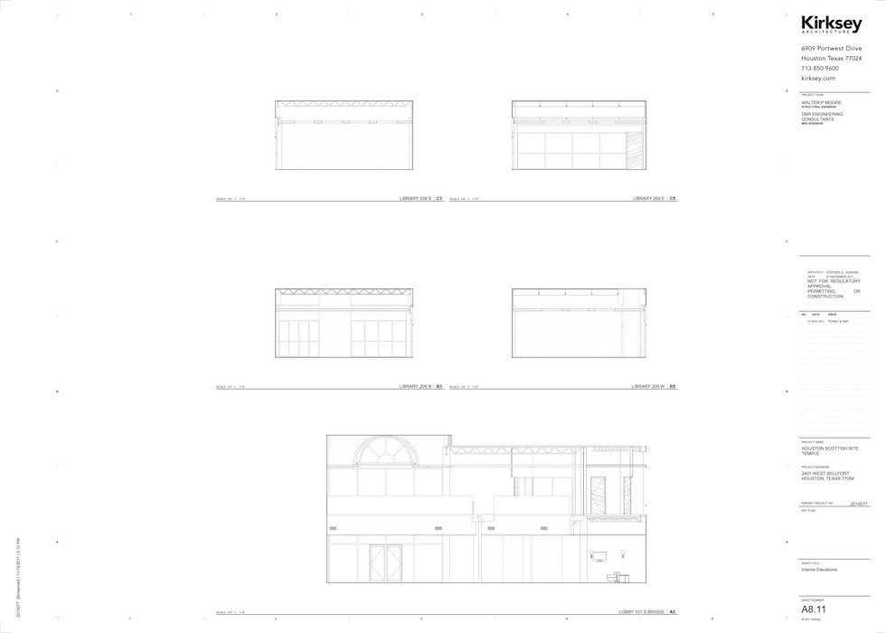 Builders Rite Drawing houston scottish rite drawing set : gregg kalba aia portfolio