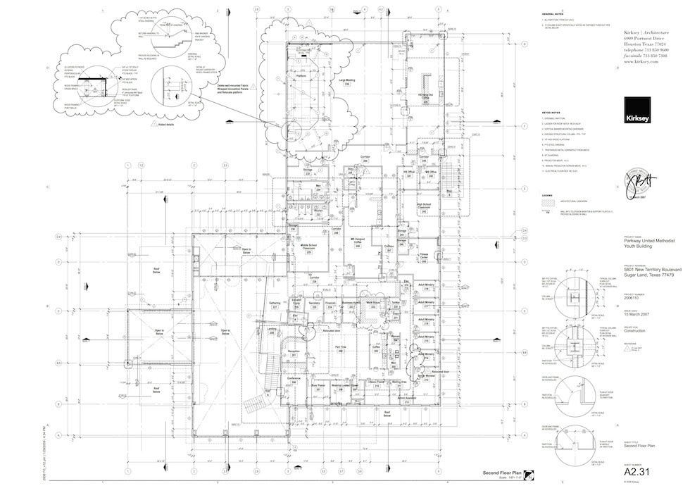 Builders Rite Drawing parkway united methodist drawing set : gregg kalba aia portfolio