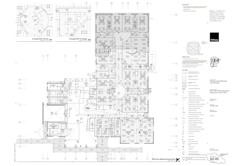 Builders Rite Drawing parkway united methodist drawing set : gregg kalba aia portfolio