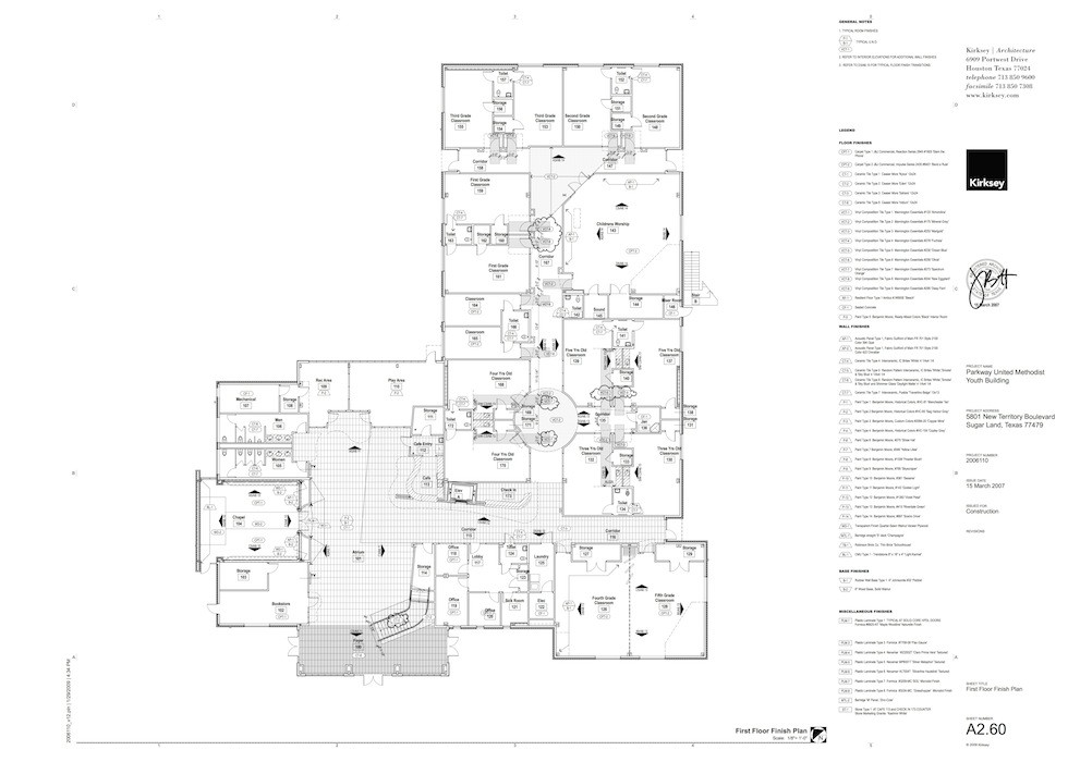 Builders Rite Drawing parkway united methodist drawing set : gregg kalba aia portfolio