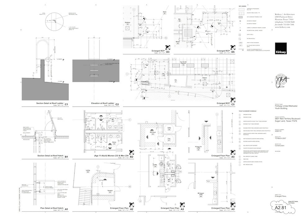 Builders Rite Drawing parkway united methodist drawing set : gregg kalba aia portfolio